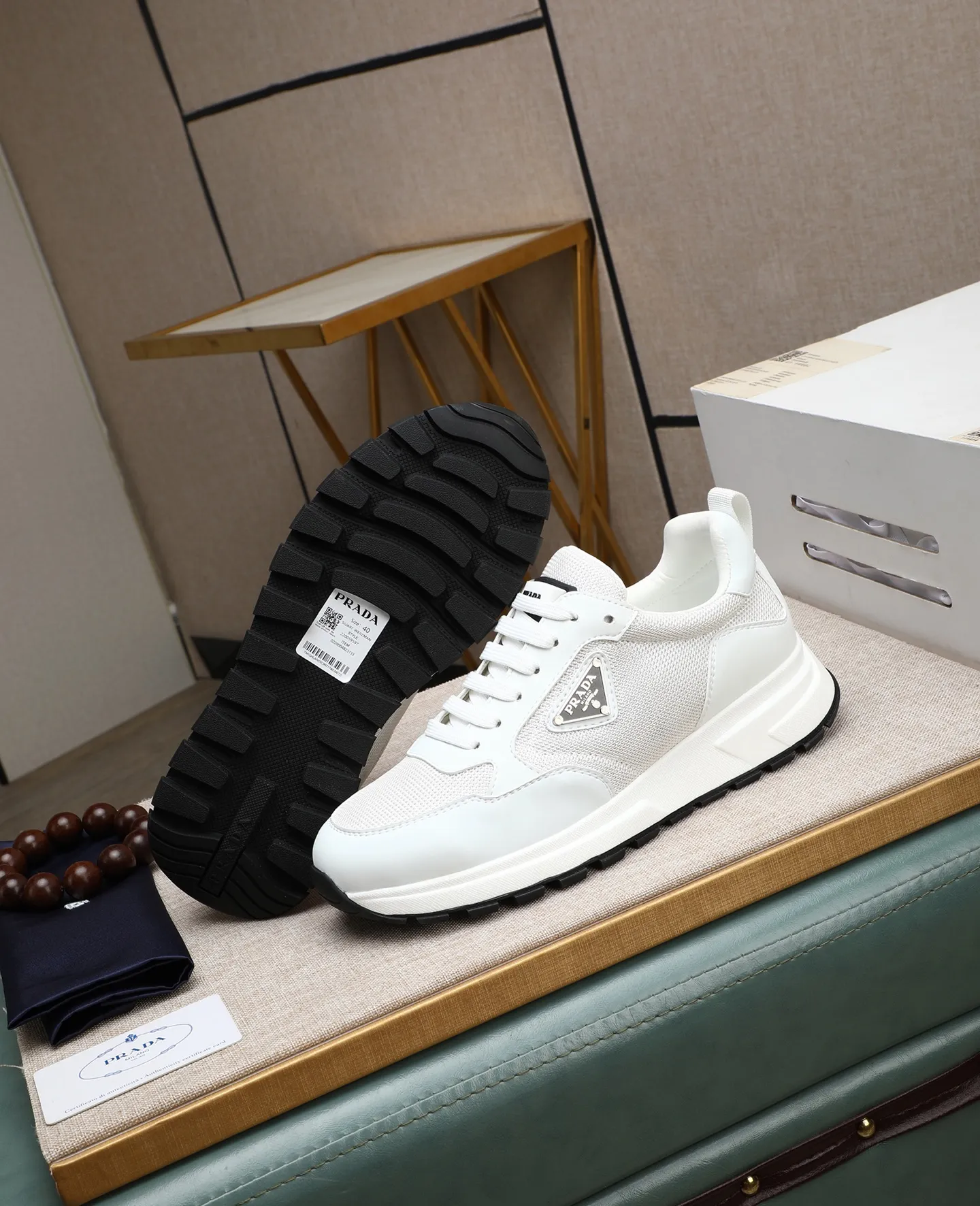 Men's shoes 💰540 🌹🌹[PRADA—Prada] latest model 🙈original replica! 👟👟👟Available here. The workmanship is top-notch. The upper is made from Italy. 🇮🇹Imported first-layer cowhide. ❗️Breathable cowhide lining@Suitable for travel. The original version has an enlarged engraved sole, making it suitable for all kinds of travels, showing low-key luxury. Let quality speak for itself. Color: Size: 38-44
